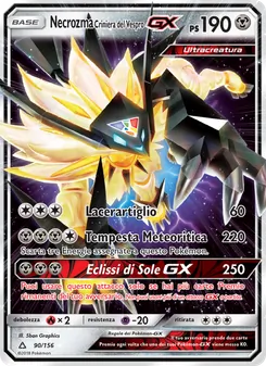 Necrozma Criniera del Vespro GX