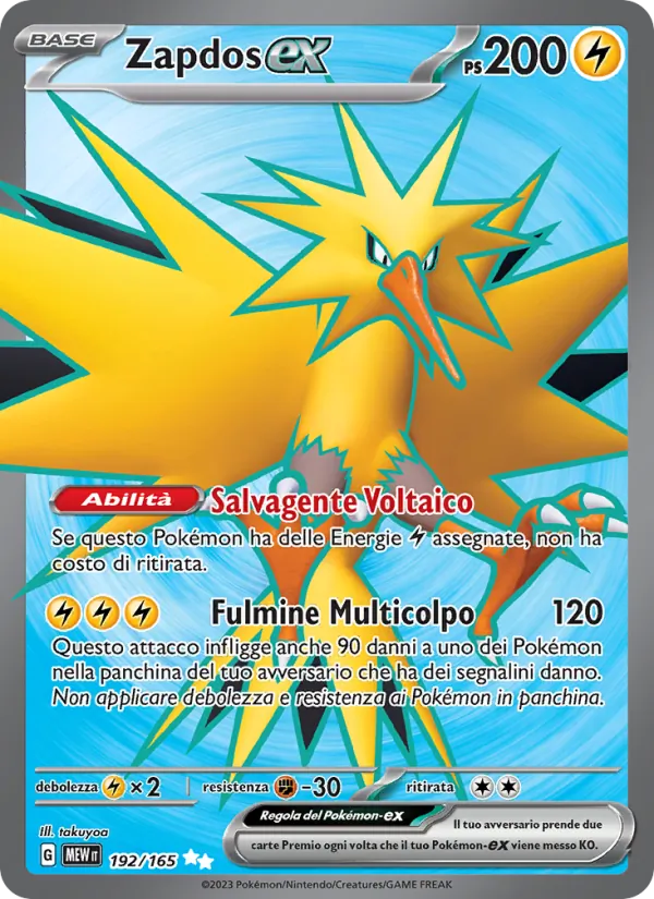 Zapdos-ex