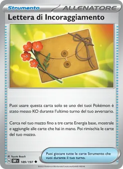 Lettera di Incoraggiamento