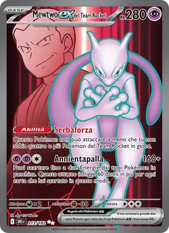 Mewtwo-ex del Team Rocket