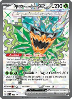 Ogerpon Maschera Turchese-ex