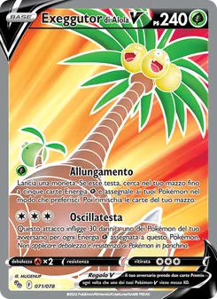 Exeggutor di Alola V