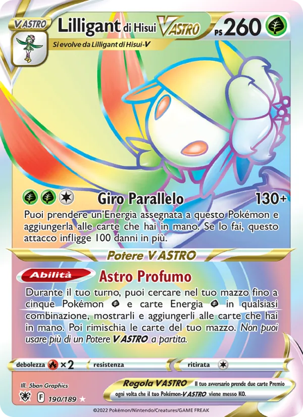 Lilligant di Hisui V ASTRO