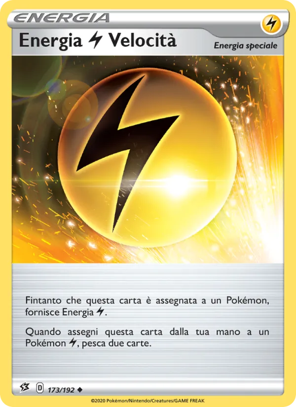 Energia Lightning Velocità