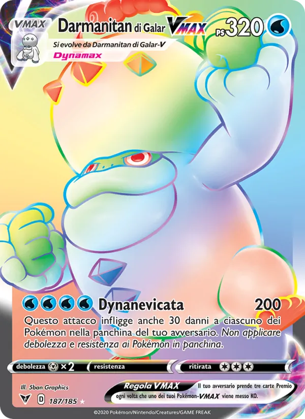 Darmanitan di Galar VMAX