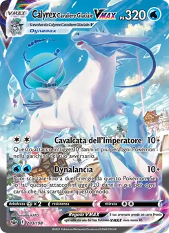 Calyrex Cavaliere Glaciale VMAX