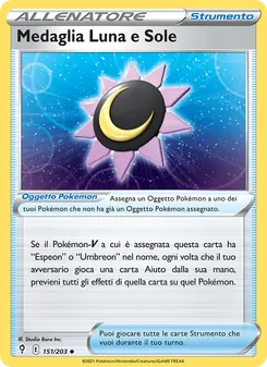 Medaglia Luna e Sole