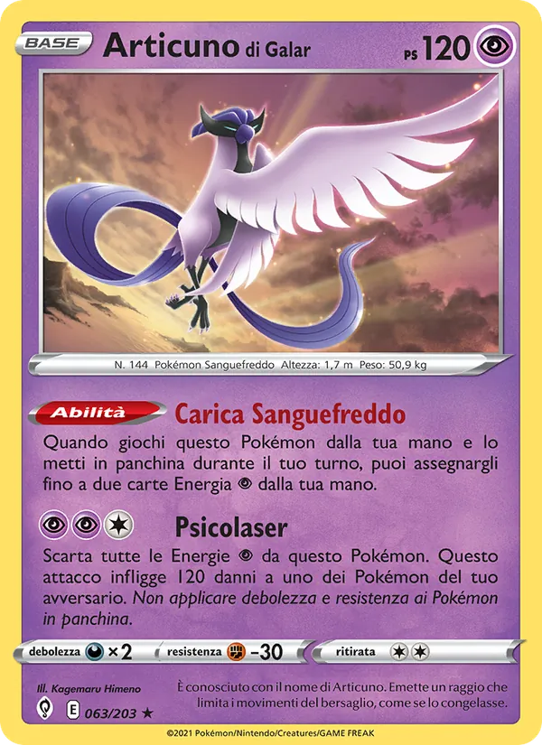 Articuno di Galar